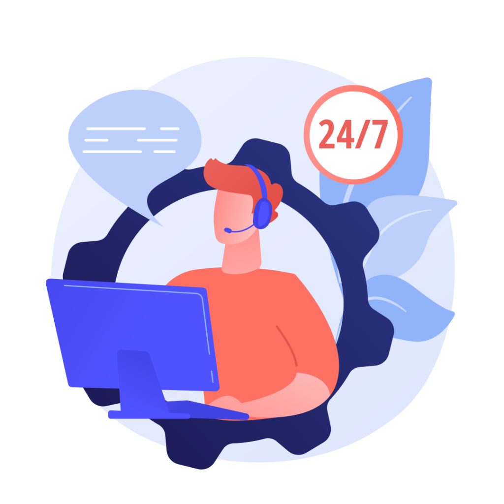 automated outbound services for call center